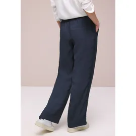 STREET ONE Style Emee Webhose Wide Leg Blau 40 32
