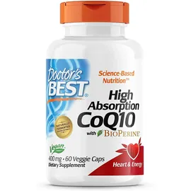 Doctor's Best High Absorption CoQ10 with BioPerine 400 mg Kapseln 60 St.