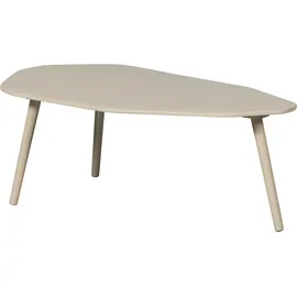 Woood Beistelltisch 2er-Set Beige Kiefer 50 x 40 cm