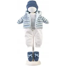 Llorens Kleiderset Elefant Blau (40-42cm)