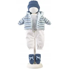 Llorens Kleiderset Elefant Blau (40-42cm)