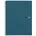 A5 80 Blatt einfarbig 90 g/m2 extraopakes Papier 5-mm-Karo laminierter Hartkartondeckel 2-fach gelocht Notebook The Original