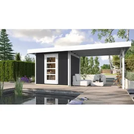 Weka Designhaus wekaLine 172 B 5,90 x 3,00 m anthrazit