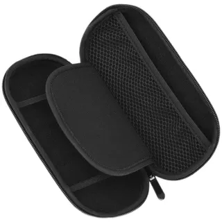 Heayzoki Schutzhülle für Harte Tragetaschen, stoßfeste Tragetasche für Schutzhüllen Reisetasche für PS Vita, mit integriertem Spielespeicher(Schwarz)