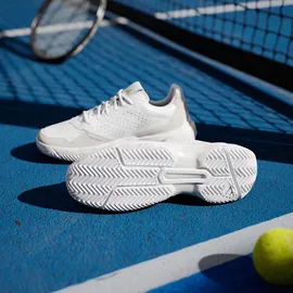 adidas Courtjam Control 3 Premium Tennisschuh - Cloud White / Cloud White / Cloud White - 42