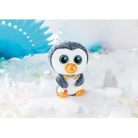 NICI Glubschis Pinguin Sniffy 15 cm grau