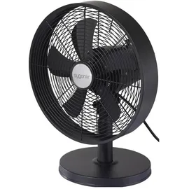 Sygonix Tischventilator 23 cm Schwarz