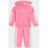 adidas Essentials Baby-Jogginganzug Pink/White 104