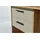 bega office Schreibtisch Kaschmir, Eiche/ Artisan, Holzwerkstoff, 2 Schubladen Schubladen, Wange, 50x77x120 cm Arbeitszimmer, Schreibtische, Bürotische