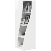 vidaXL Eckregal 32 x 32 x 102 cm Weiß