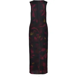 Zero A-Linien-Kleid Schwarz/Rot 42
