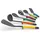 Joseph Joseph Elevate Kochbesteck-Set 6-tlg Silikon mehrfarbig