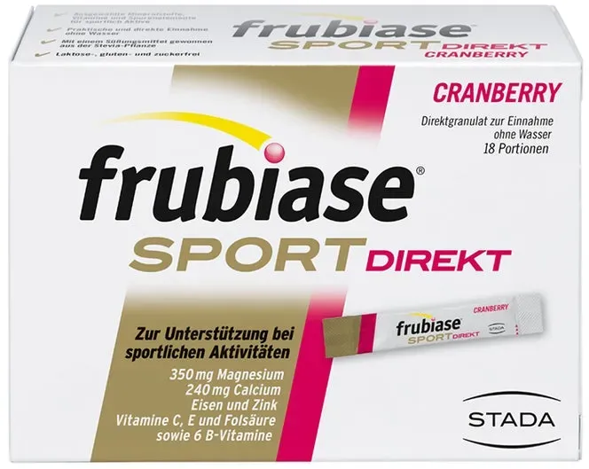 Preisvergleich Produktbild FRUBIASE SPORT Direkt Granulat 18 St