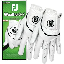 FootJoy WeatherSof 2-Pack, weiss/schwarz