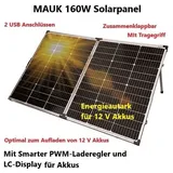 MAUK 160W Solarpanel Inselanlage