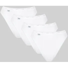 SLOGGI Basic+ Tai 4P Slip Weiß 44