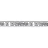 A.S. Création Only Borders Bordüre 5 m x 0,05 m 0 g grau/schwarz/weiß 936461