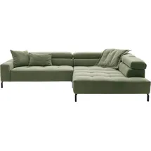 Home Affaire Eckcouch Polyester L-Form 3-Sitzer Grün