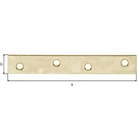 GAH Alberts Flachverbinder 100 x 15 mm