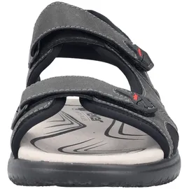 Rieker Trekkingsandalen Herren Schwarz 45