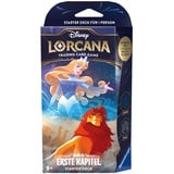 Ravensburger Disney Lorcana: Das Erste Kapitel - Starter Deck Saphir und Stahl