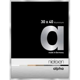 Nielsen Alpha Modern Silber 30x40 cm 1 St.