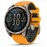 Garmin Fēnix 8 Amoled Sapphire GPS Uhr (Größe 51mm, grau)