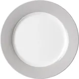 Geschirr Frühstücksteller 20 cm grau 1er Set