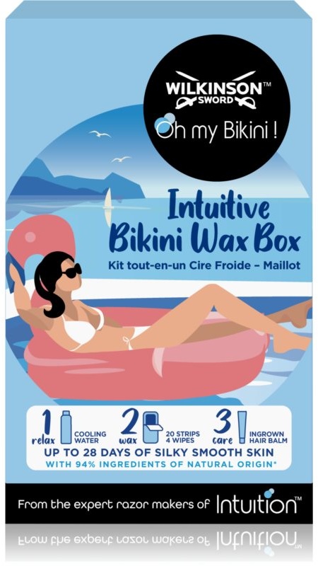 Wilkinson Sword Intuitive Bikini Wax Enthaarungsset Bikini und Achsel Reihe 1 St.