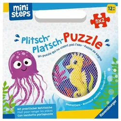 Ravensburger - ministeps: Plitsch-Platsch-Puzzle Meerestiere