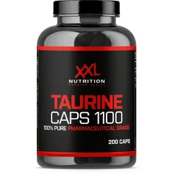 Taurin Caps - 200 Kapseln - XXL Nutrition