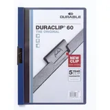 Durable Schnellhefter Duraclip A4 Dunkelblau 25 St.