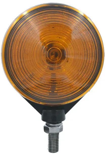 LED-Dioden-Blinker, Blitzlicht, Warnleuchte, 48 W, 12–24 V, 109 mm, für Traktor und landwirtschaftliche Maschinen