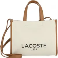 Lacoste Heritage Canvas Handtasche 27 cm Handtaschen Nude Damen