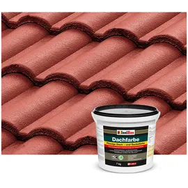 Isolbau Dachfarbe Sockelfarbe Rustikalrot 7 kg Fassadenfarbe RAL Farbe Polymermembran