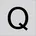 Buchstabe Q 99220 003 Q