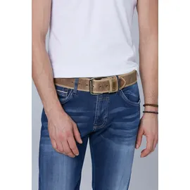 Camp David Herren Ledergürtel beige, 95 - 95