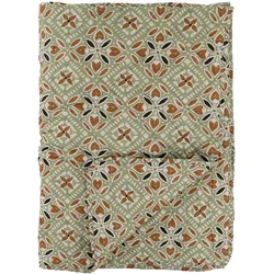 Chic Antique Aix Quilt mit Batikmuster, L180/B130 cm, Teracotta