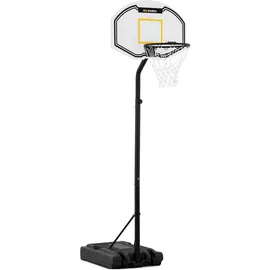 Gymrex Basketballkorb Schwarz 190 - 260 cm
