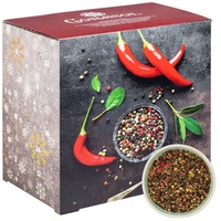 Corasol Premium Chili & Pfeffer Adventskalender mit 12 Chili & 12 Pfeffersorten, die Gewürz Gourmet Geschenkidee für Männer (146 g)