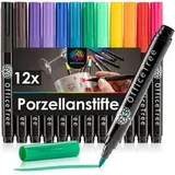 OfficeTree Porzellanstifte 12 St. mehrfarbig