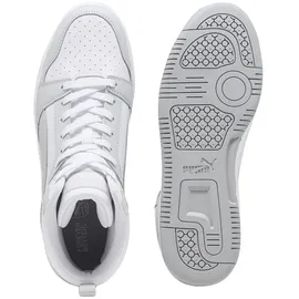 Puma Rebound V6 High-Top Puma White/Ash Gray 37