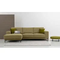 OTTO home Eckcouch Mikrofaser 280 cm grün
