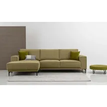 OTTO home Eckcouch Mikrofaser 280 cm grün