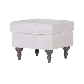 Sofa.de Hocker Cozy 55 x 44 x 55 cm Weiß