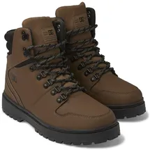 DC Shoes "Peary Tr", Herren, Gr. 12(46), braun (schwarz chocolate), Obermaterial: Leder (Kuh) / Futter: Textil / Außensohle: Gummi., Schuhe Stiefel