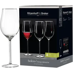 Burgunderglas-Set BOLERO - transparent