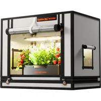 Spider Farmer - Growzelt 60x40x50cm High Reflective 2000d Indoor Grow Tent Garden