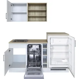 kochstation Küchenzeile KS-Mali 170 cm weiß