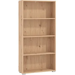 Aktenregal INOSIGN "Tomar 4", braun (artisan eiche), B:70cm H:142cm T:24,5cm, Regale, Bücherregal
